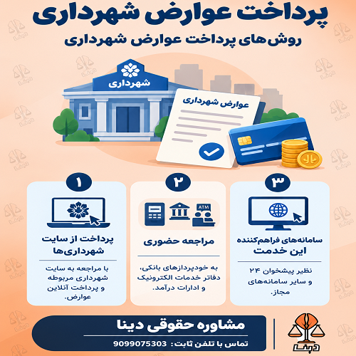 سامانه پرداخت الکترونیکی عوارض شهرداری تهران